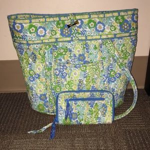 Vera Bradley Matching Bag and Wallet